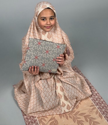 KIDS PRAYER SET - PINK & BEIGE