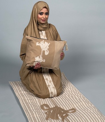 SCARF PRAYER   SET - BEIGE