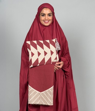  TRAVEL PRAYER SET - MAROON