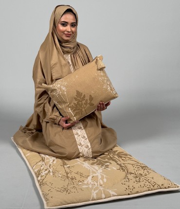 SCARF PRAYER   SET - BEIGE