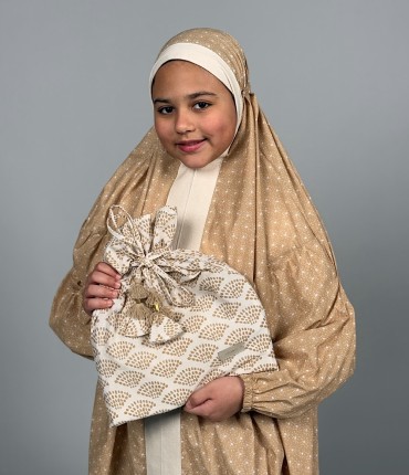 KIDS GOWN - BEIGE