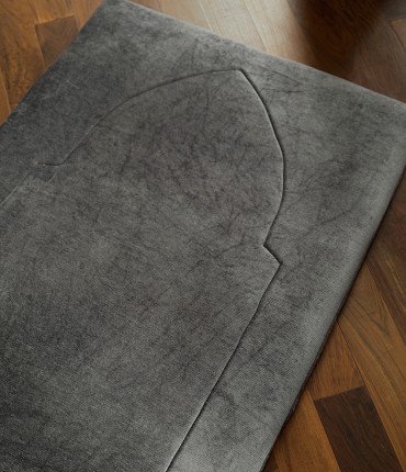 MEMORY FOAM RUG - GRAY