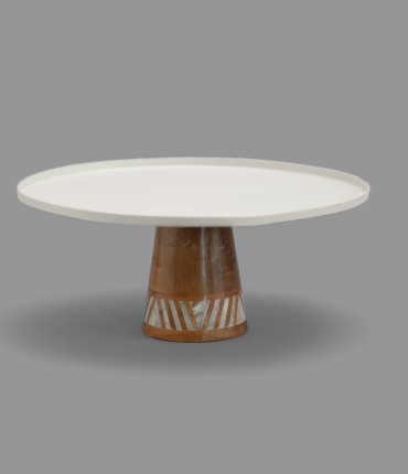 CAKE STAND - CREAM 